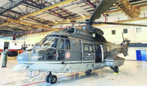 香港飛行服務隊: 超級美洲豹直升機. (尹錦恩攝)