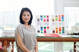 峰京子（圖）為香港唯一一個獲JAPCA色彩分析師資格的人，希望更多香港人認識個人色彩及骨架分析。
